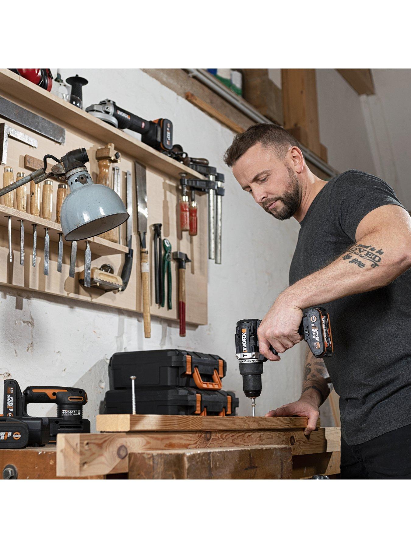 worx-wx352nbsp20v-cordless-brushless-impact-drill-drivernbspwith-75-piece-drill-bit-set-x2-batteries-and-chargerdetail