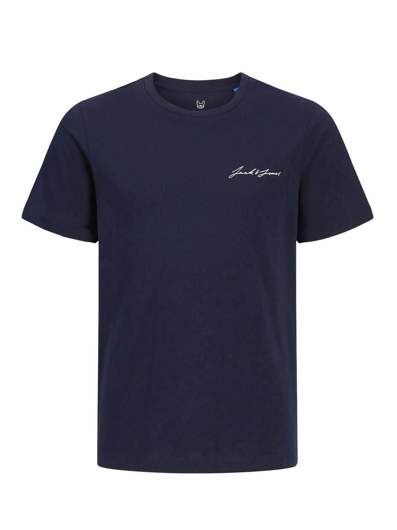 jack-jones-junior-boys-jxj-t-shirt-and-short-set-navy-blazerstillFront