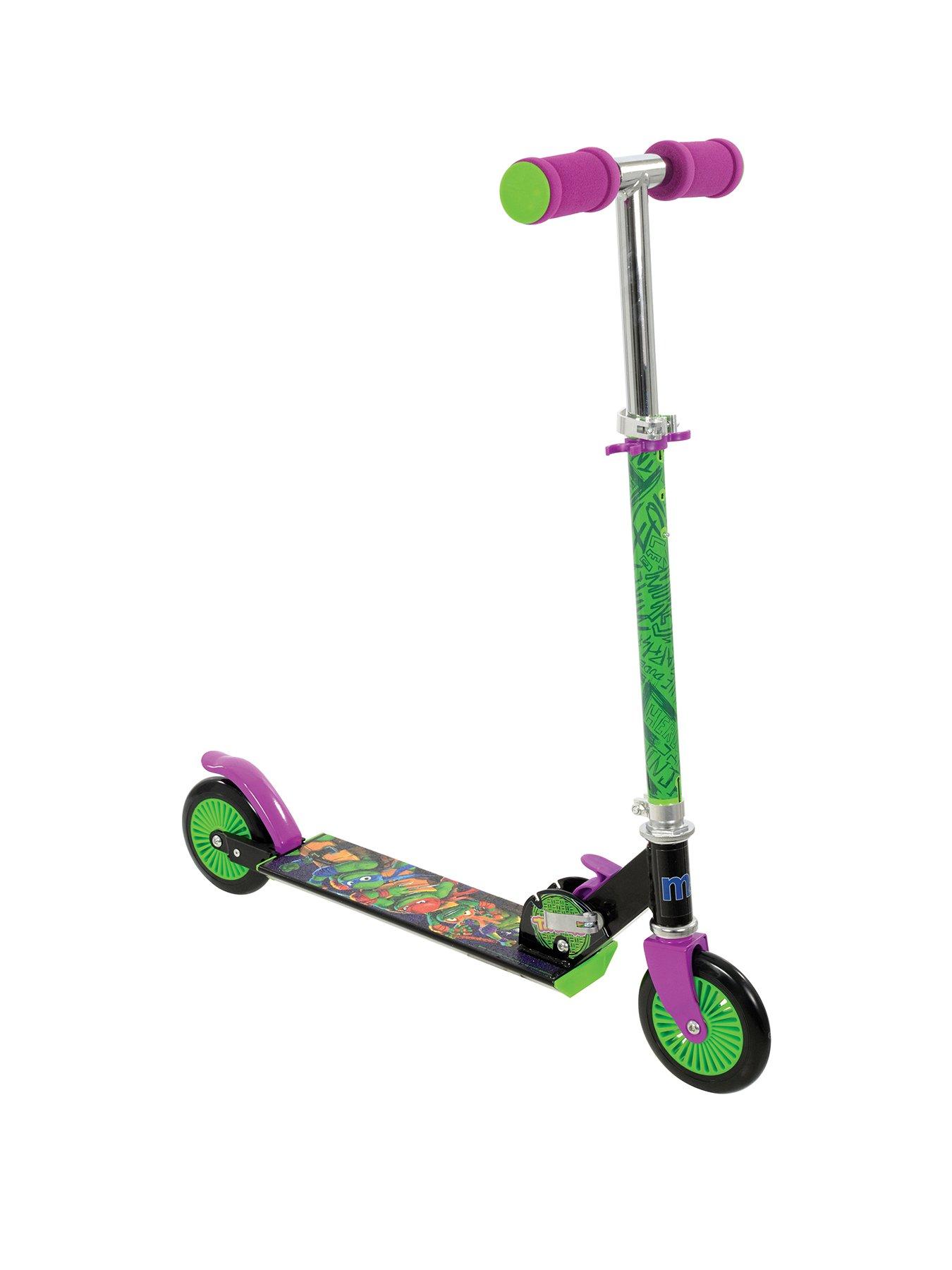 Image 1 of 7 of Teenage Mutant Ninja Turtle Folding Inline Scooter