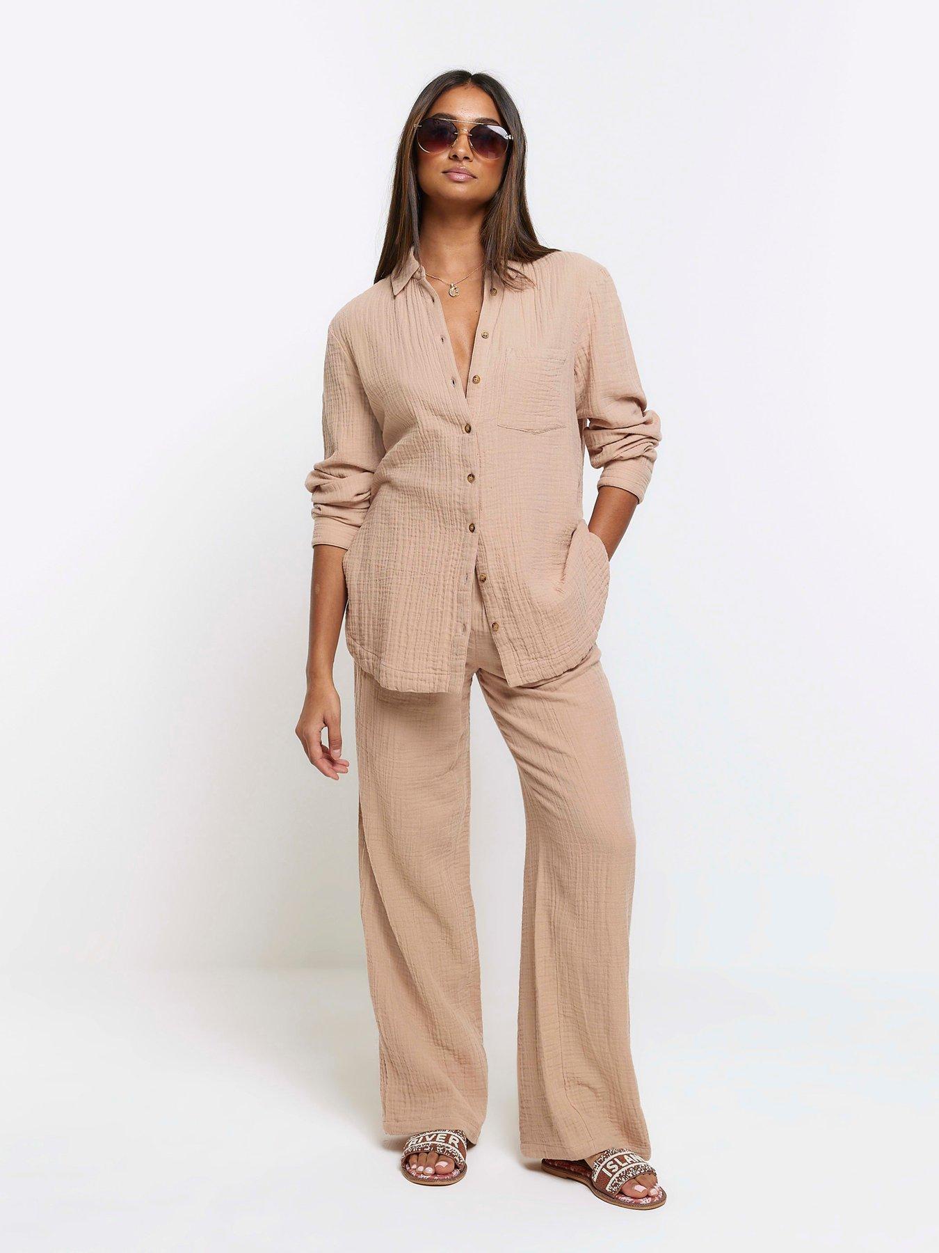 river-island-textured-cotton-shirt-beigeback