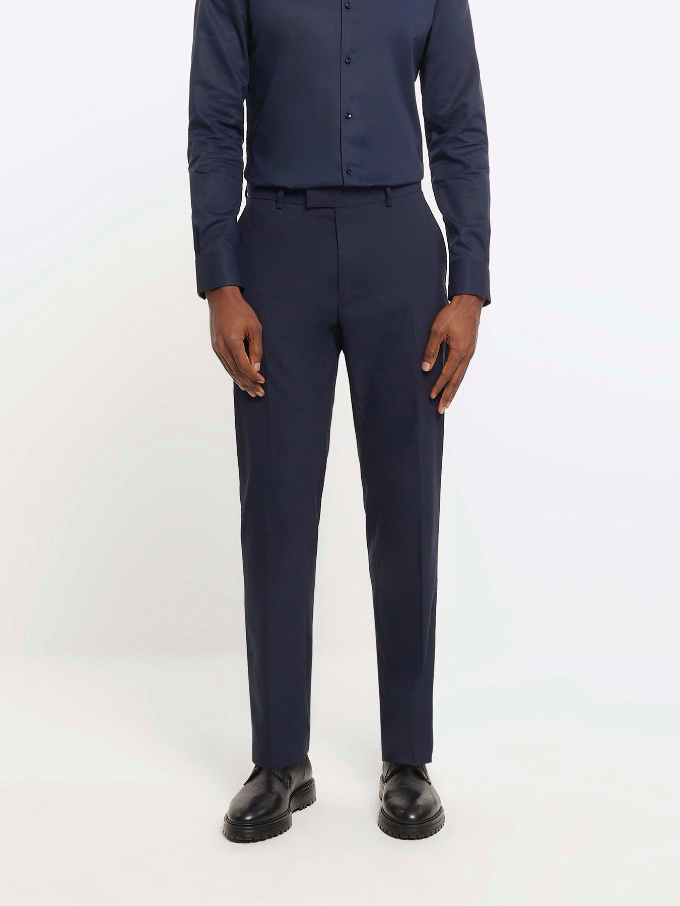 river-island-river-island-plain-slim-suit-trousers-navy