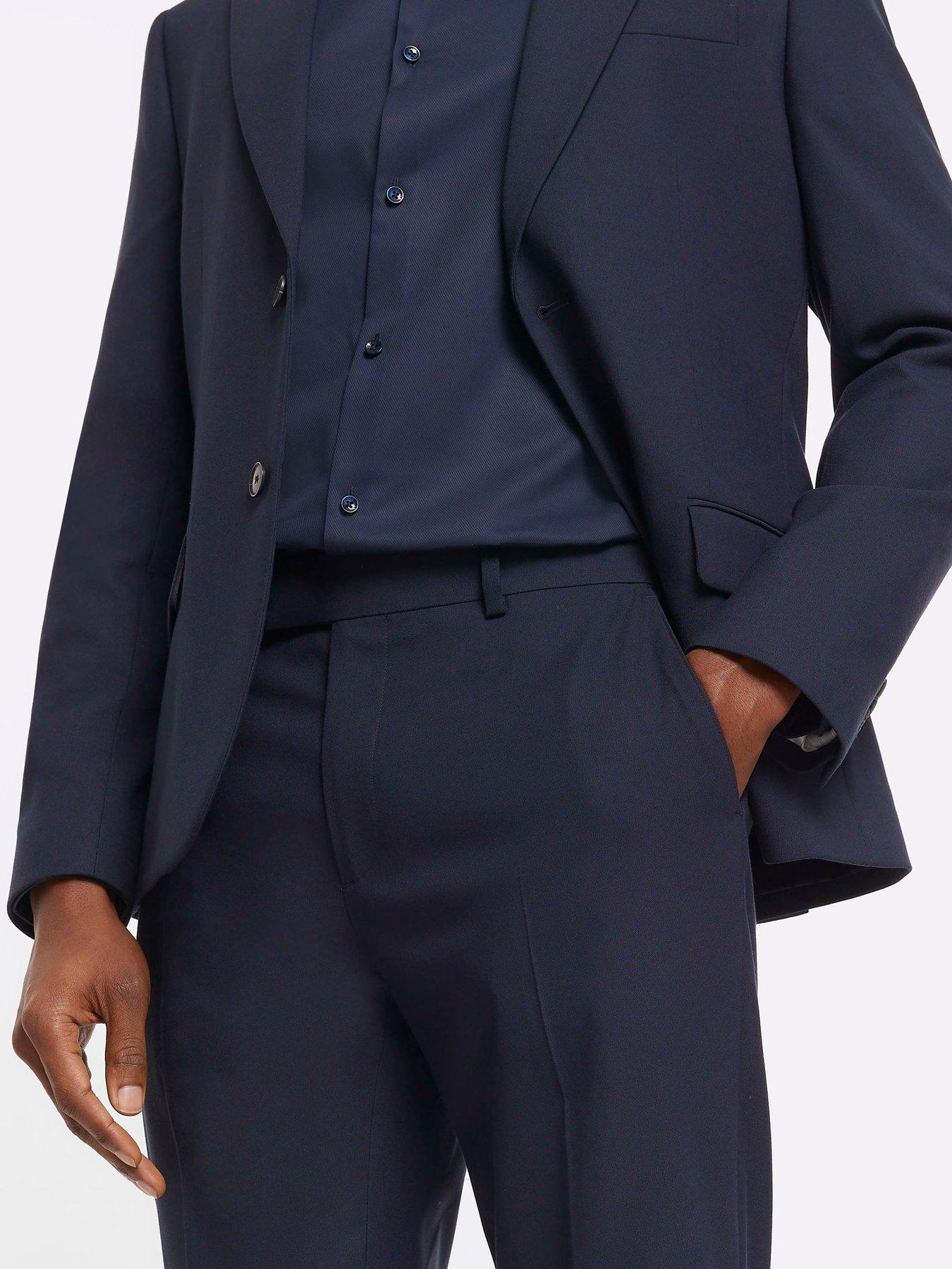 river-island-river-island-plain-slim-suit-trousers-navyoutfit