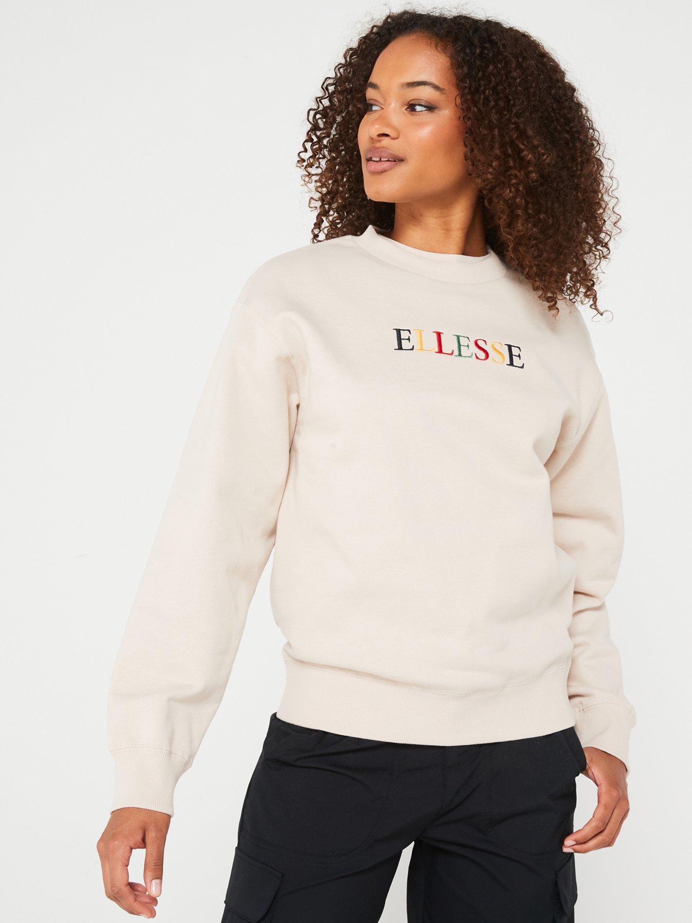 ellesse-womens-divina-sweatshirt-beige