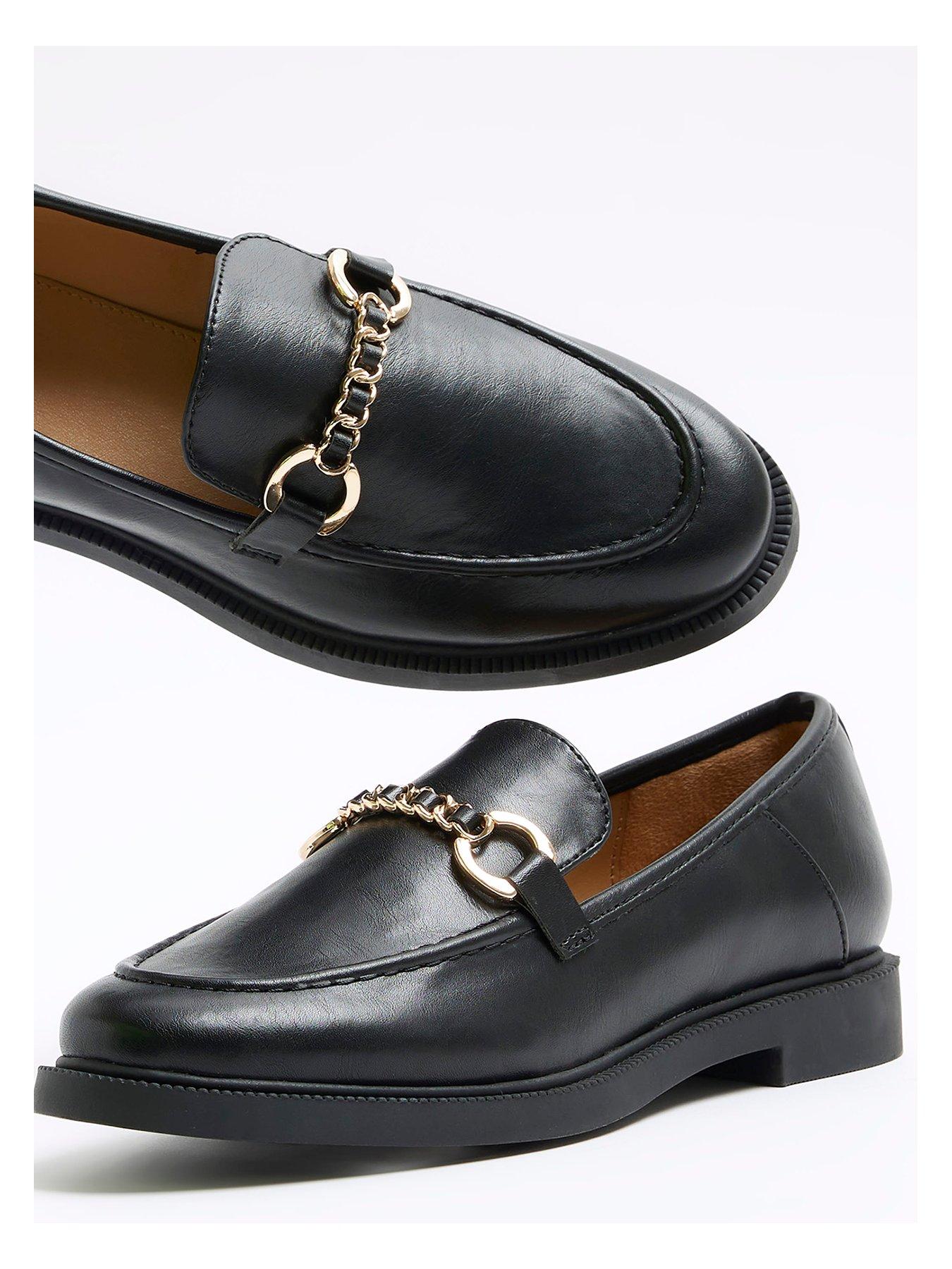 river-island-chain-snaffle-loafer-blackdetail