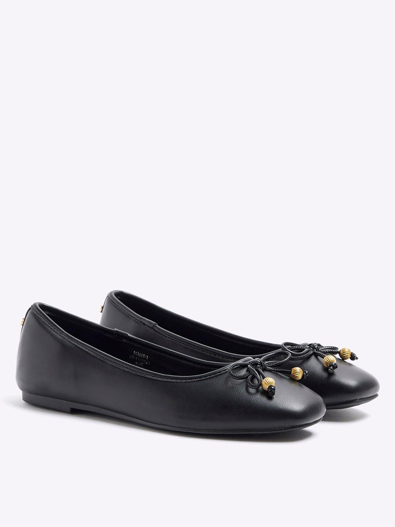 river-island-beaded-bow-ballerina-shoe-blackoutfit