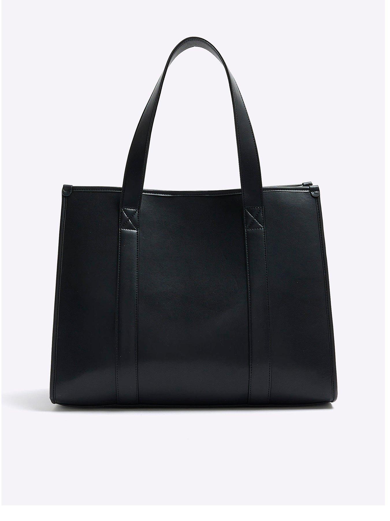 Shopper Bag Womens Purse River Island River Island Debossed Square