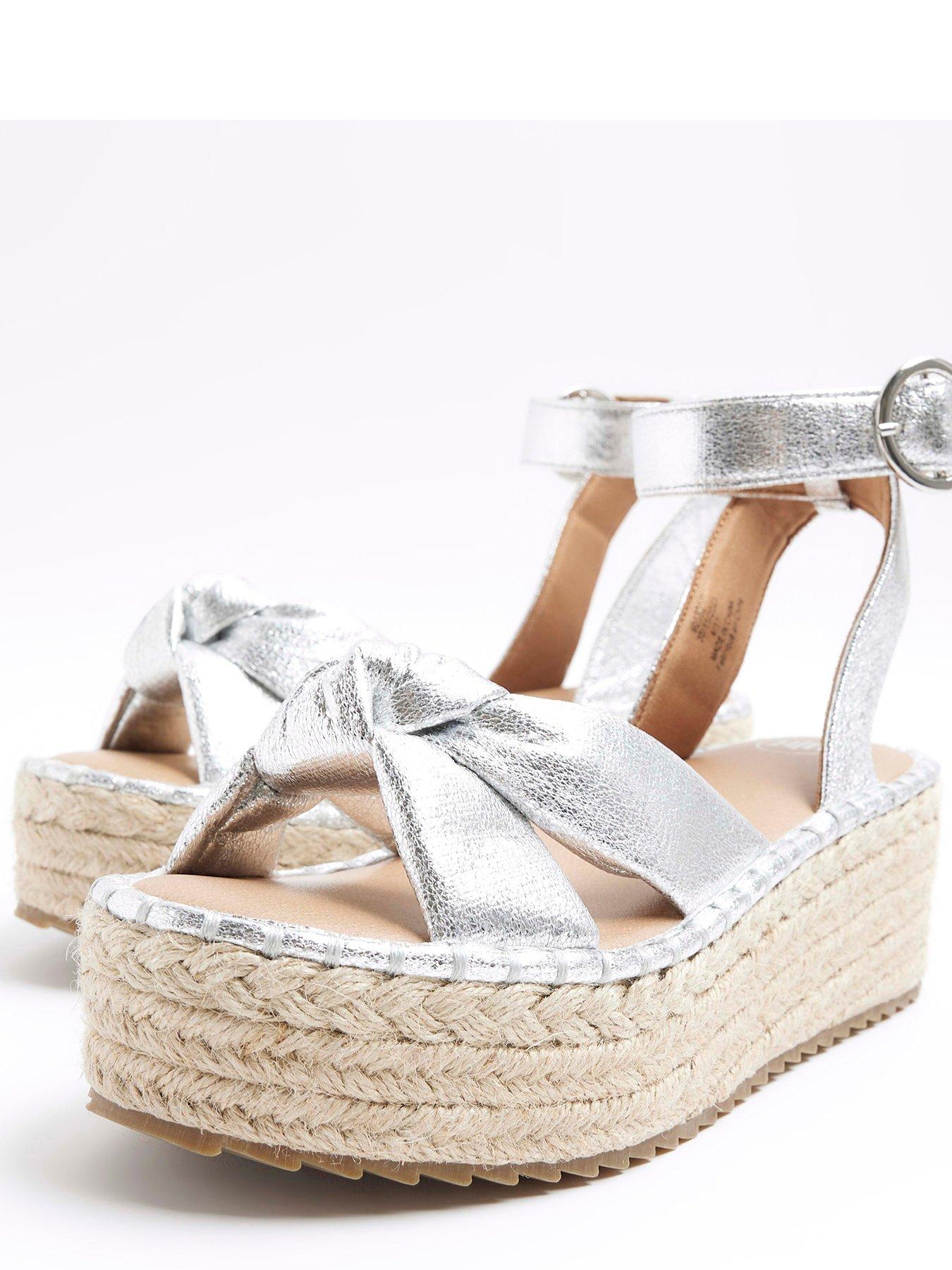 river-island-two-part-espadrille-sandal-silverdetail