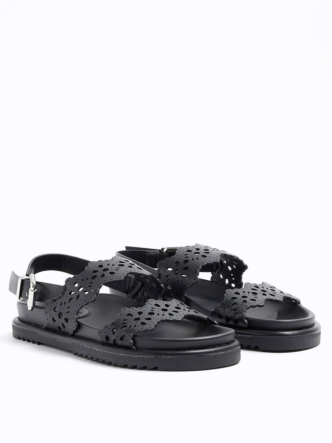 river-island-laser-cut-sandal-blackoutfit