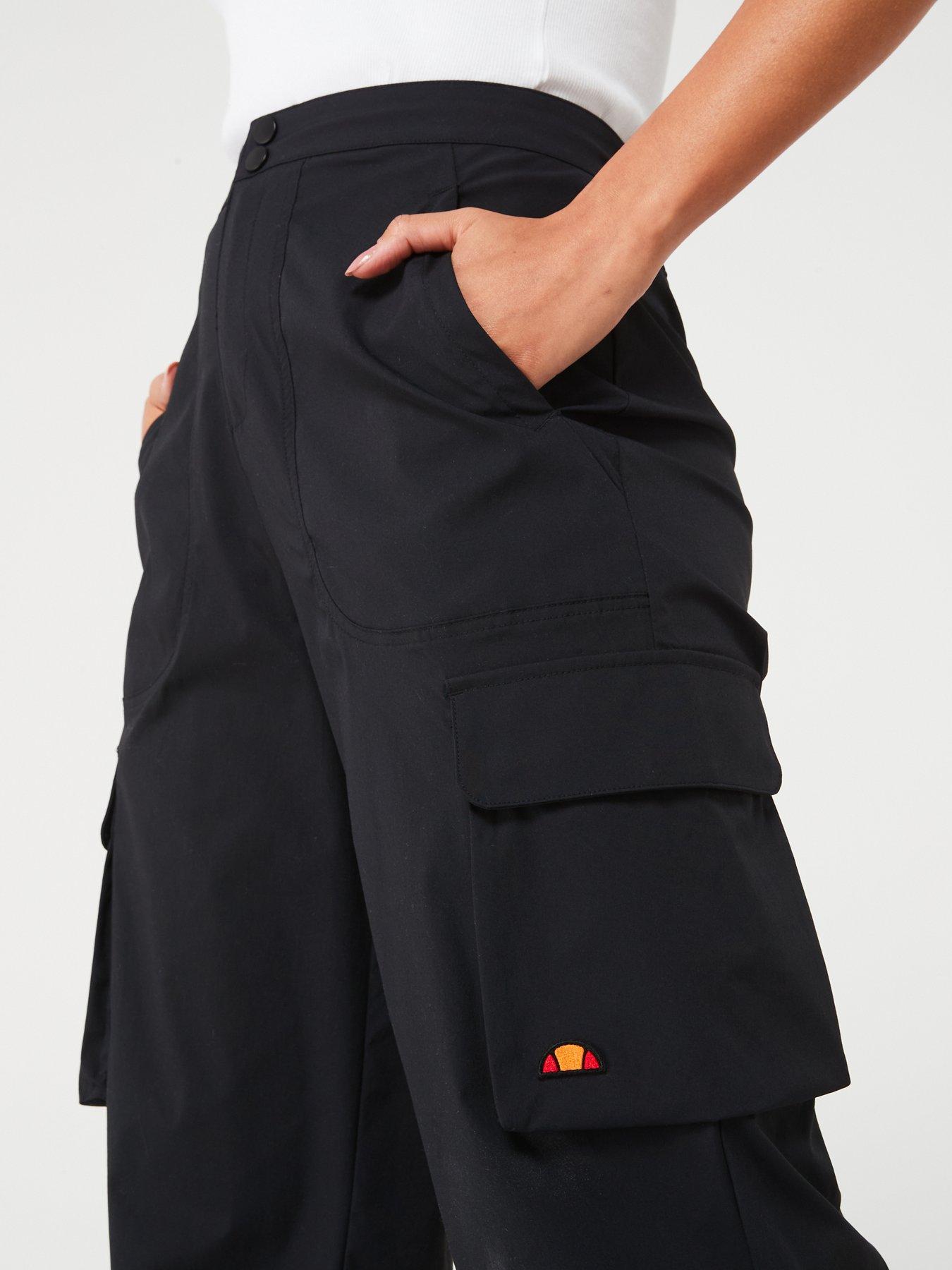 ellesse-womens-sanzan-cargo-pant-blackoutfit