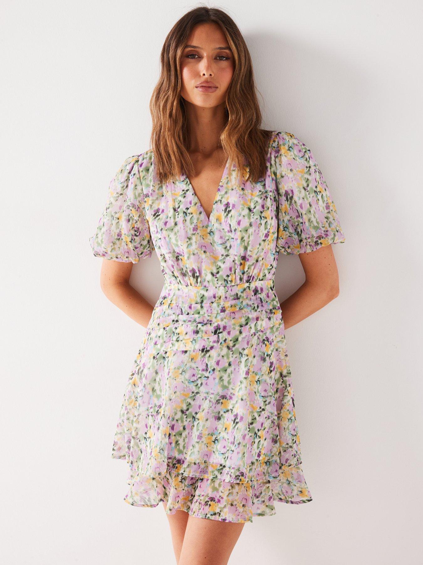 v-by-very-floral-printed-mini-dress-multi