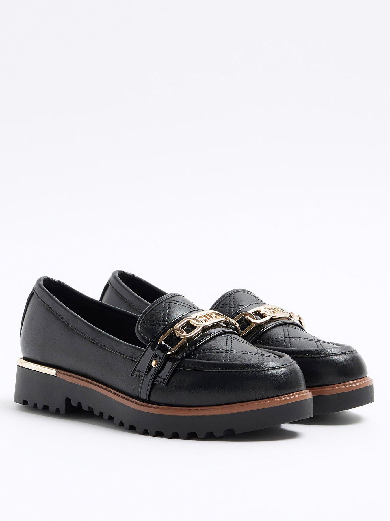 river-island-quilted-chain-loafer-blackoutfit