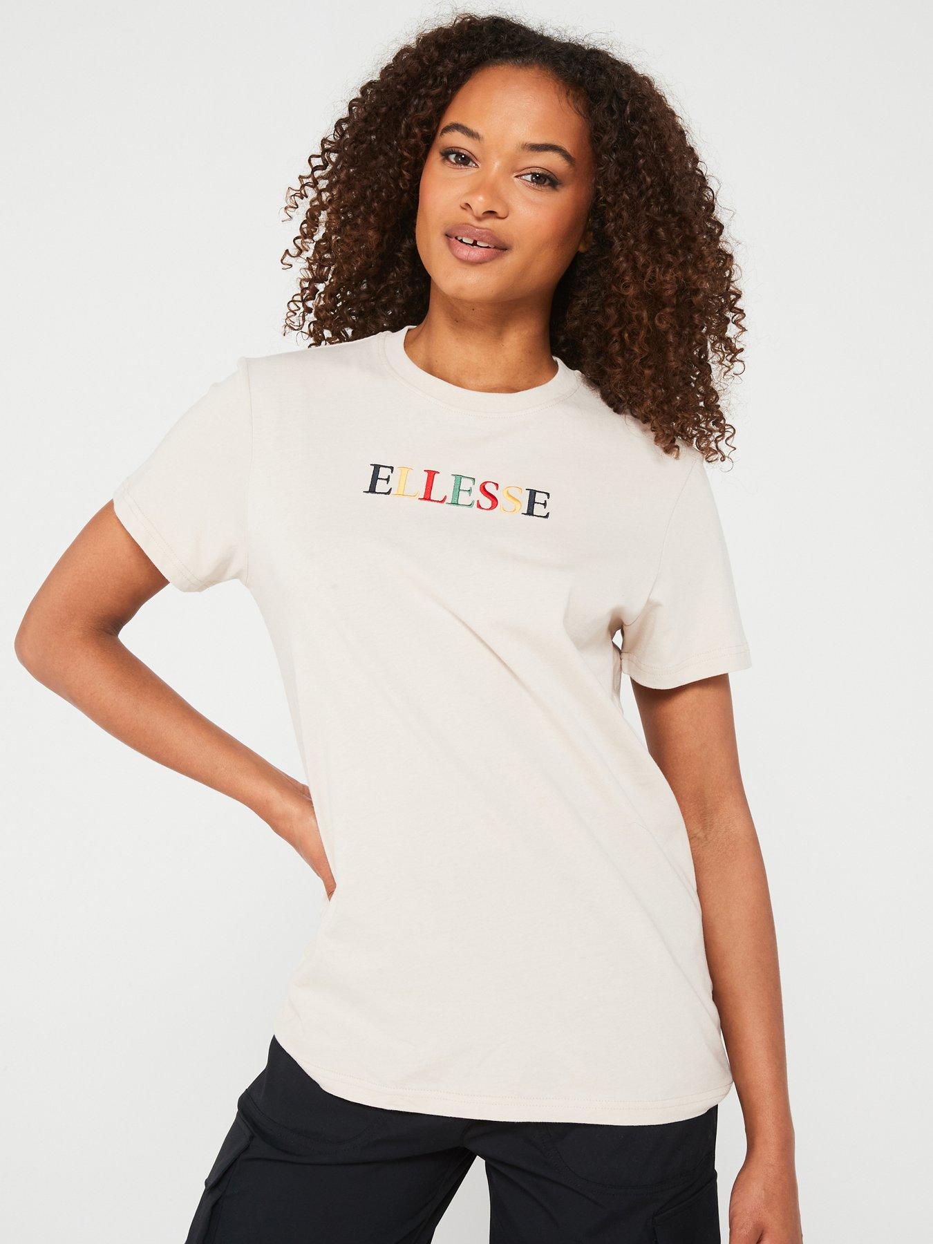 ellesse-womens-giuliana-t-shirt-beige