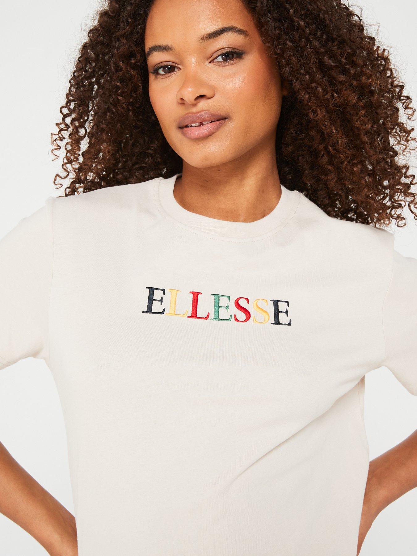 ellesse-womens-giuliana-tee-beigeoutfit