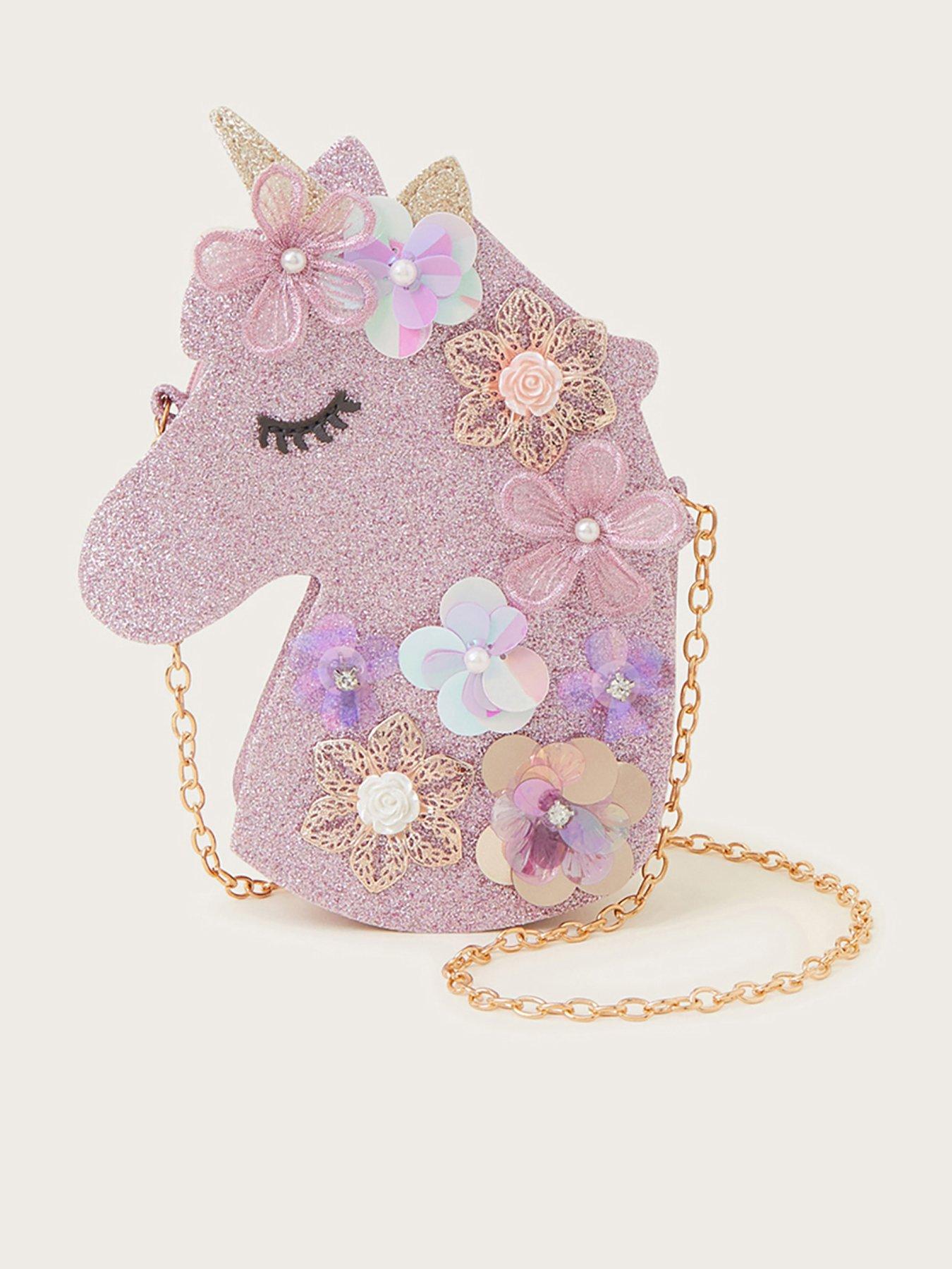 Monsoon Girls Luna Dazzle Unicorn Bag Multi Very Ireland