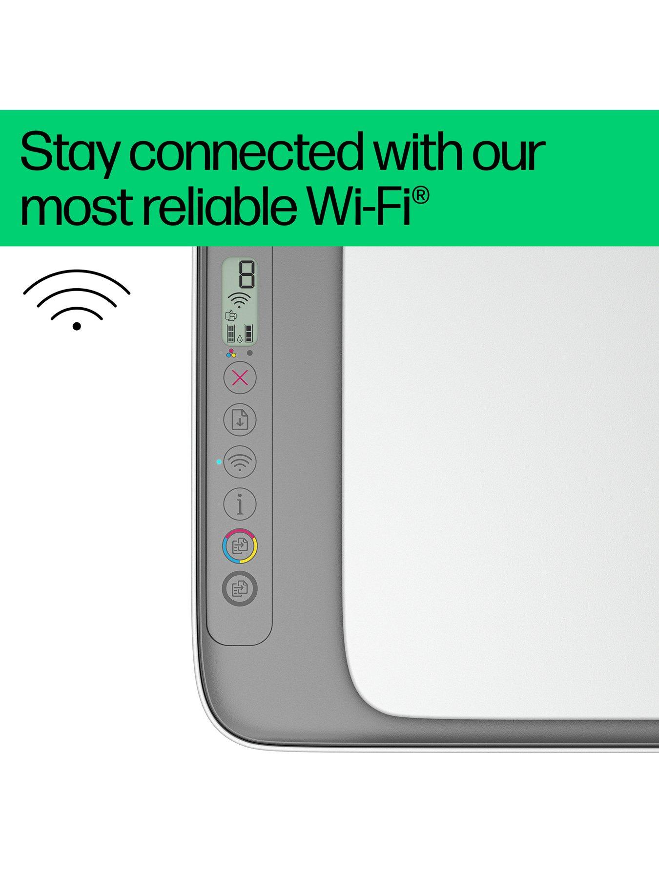 Image 7 of 8 of HP DeskJet 2820e All-in&ndash;One Wireless Colour Printer with 3 months of Instant Ink Included with HP+ - Cement