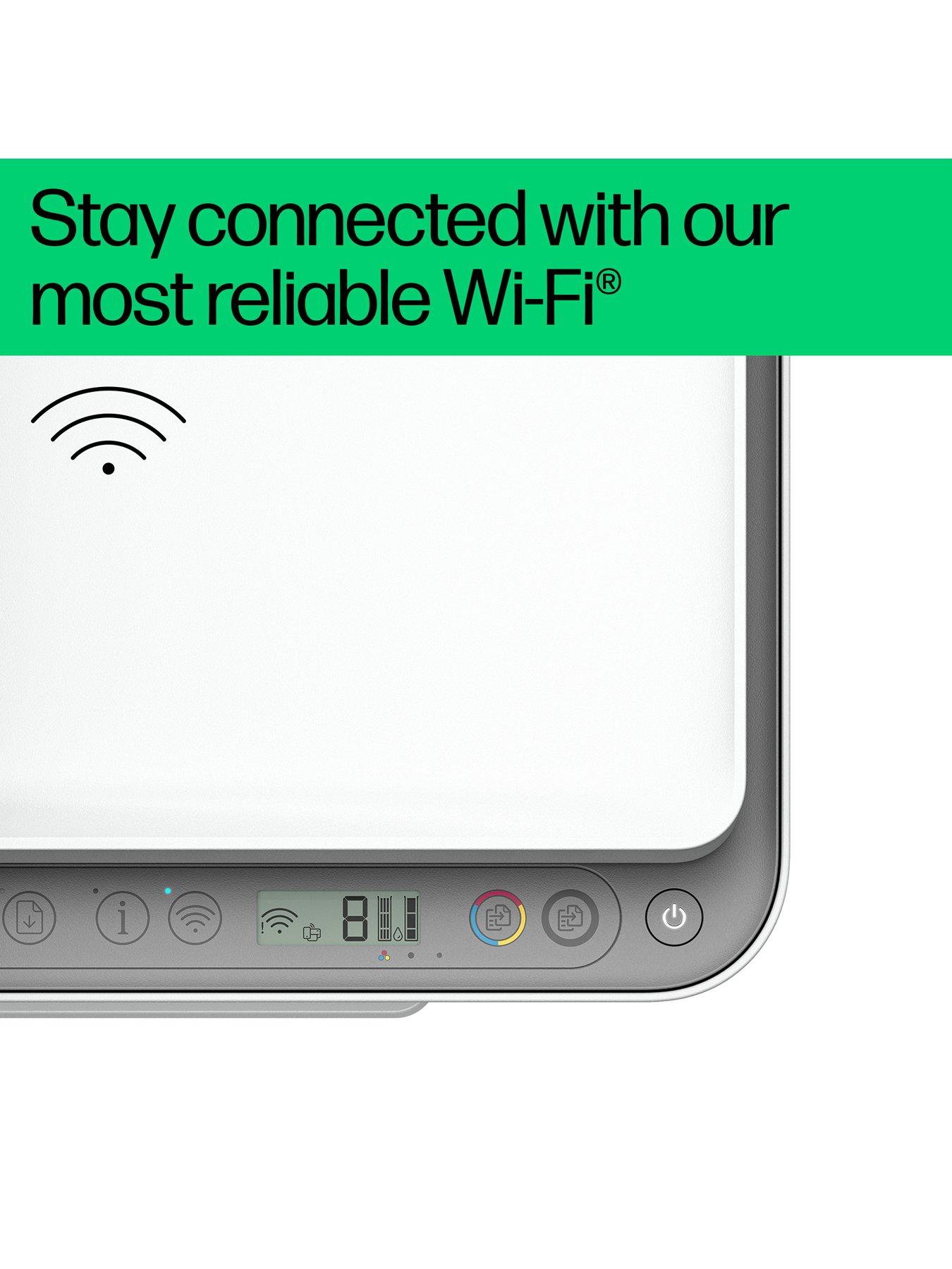 Image 7 of 8 of HP DeskJet 4220e All-in&ndash;One Wireless Colour Printer with 3 months of Instant Ink Included with HP+ - Cement