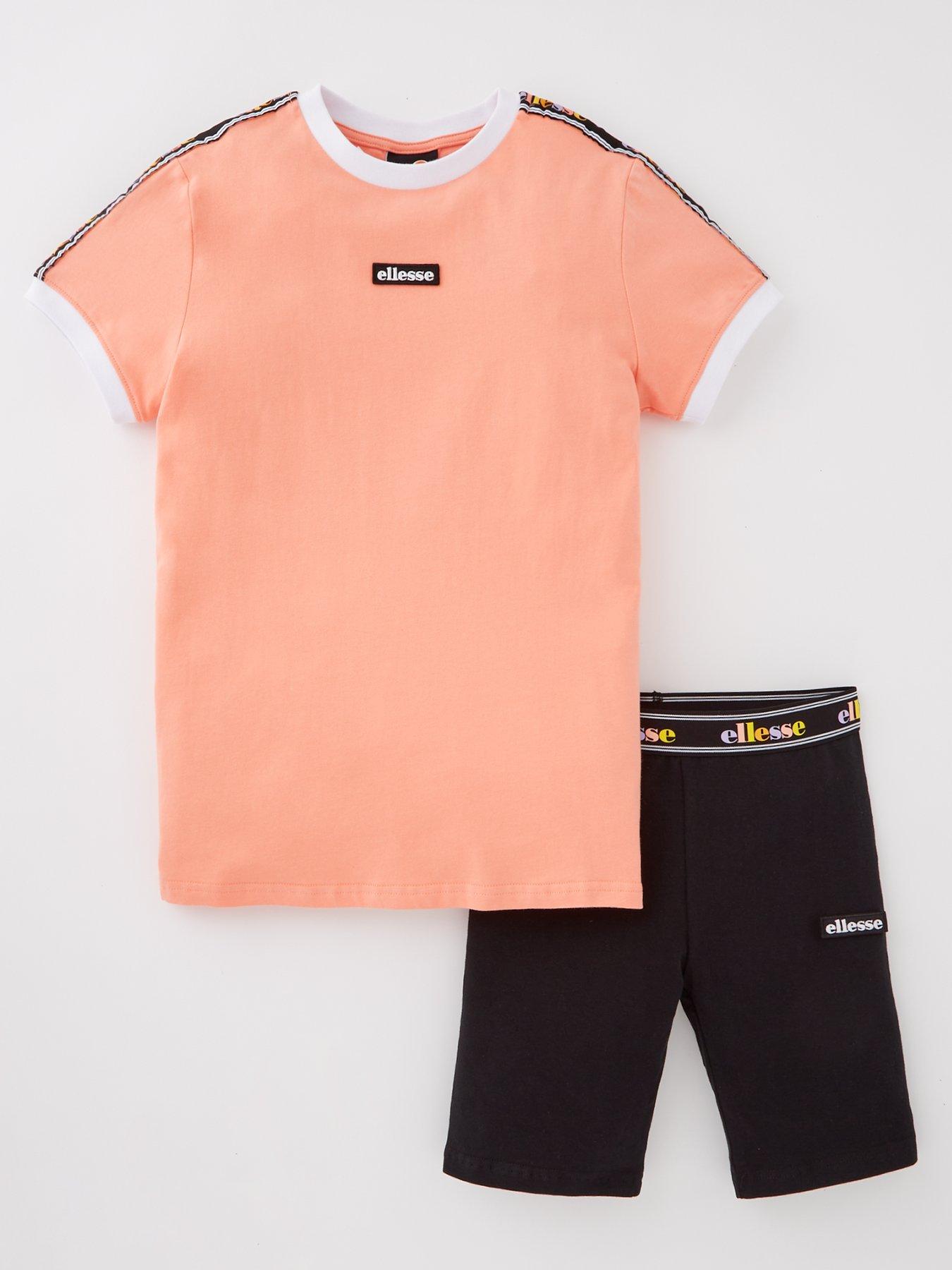 ellesse-junior-girls-palerma-set-very-exclusive-pinkblackfront