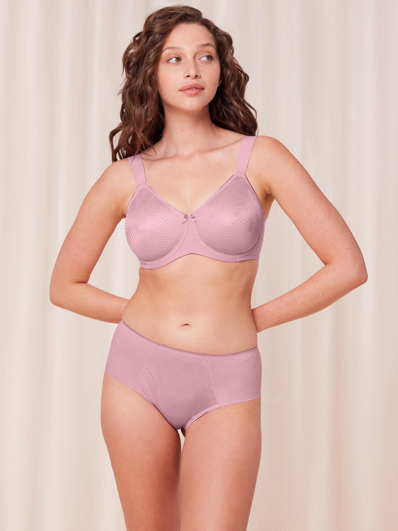 Image 3 of 5 of Triumph Triumph Essential Minimizer Underwired Bra - Pink