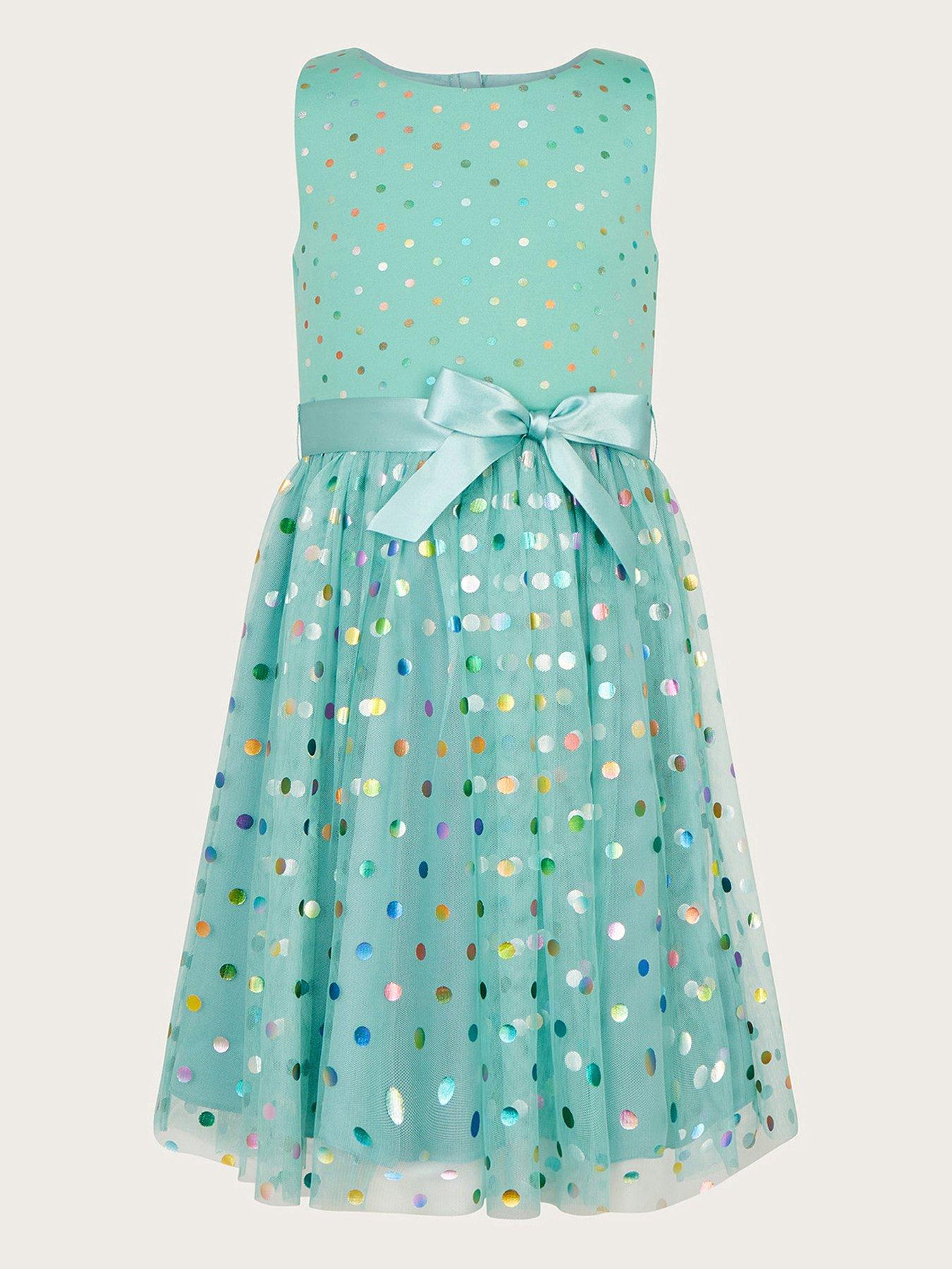 Mint green kids clearance dress