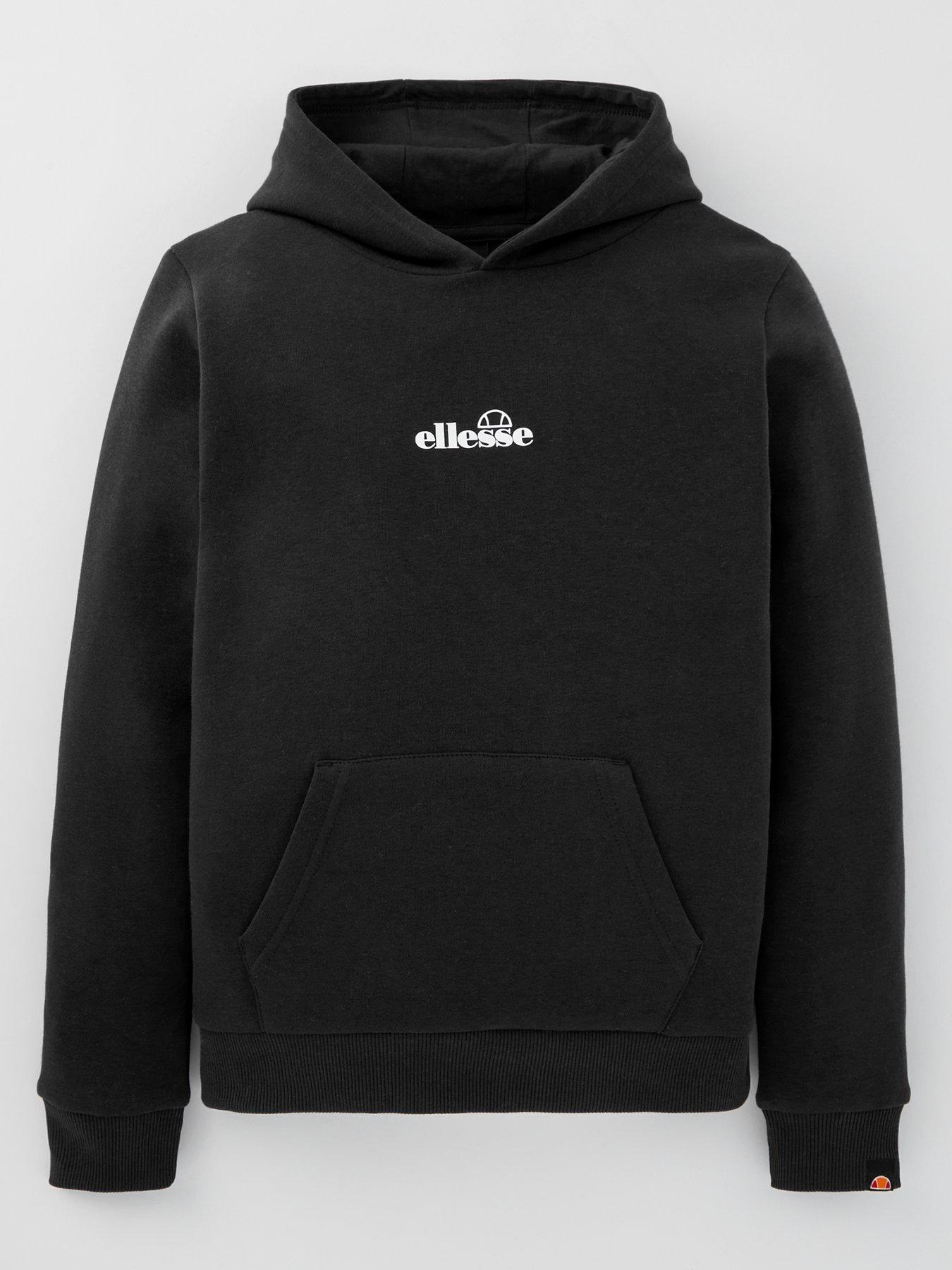 ellesse-junior-ellibro-overhead-hoody-black