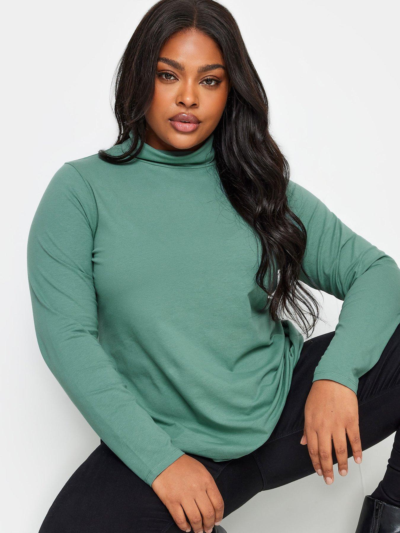 yours-yours-turtle-neck-iceberg-greenoutfit