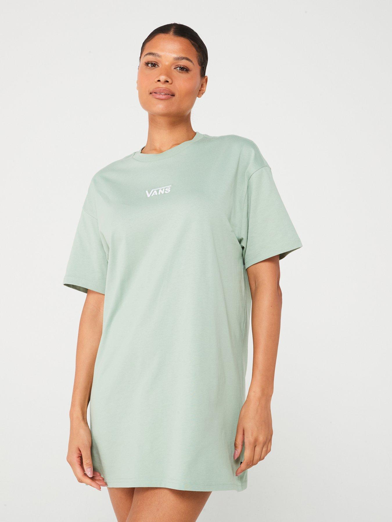 vans-womens-centre-vee-tee-dress-green