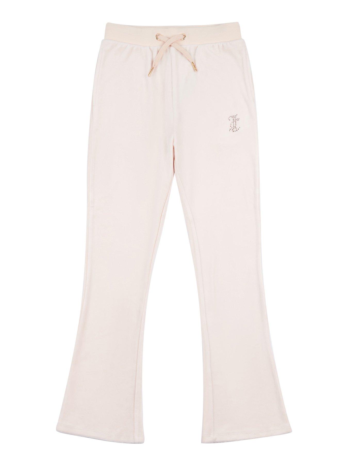 juicy-couture-girls-diamante-velour-bootcut-jogger-shell-beige