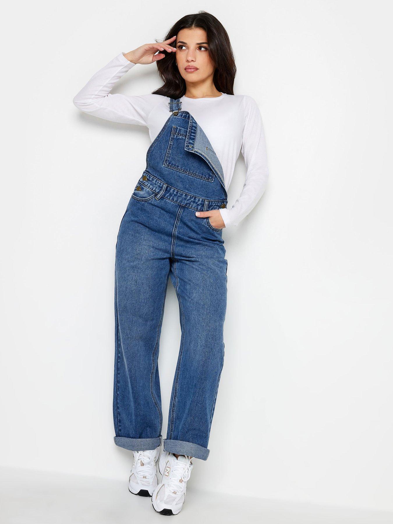 Boyfriend Denim Dungarees