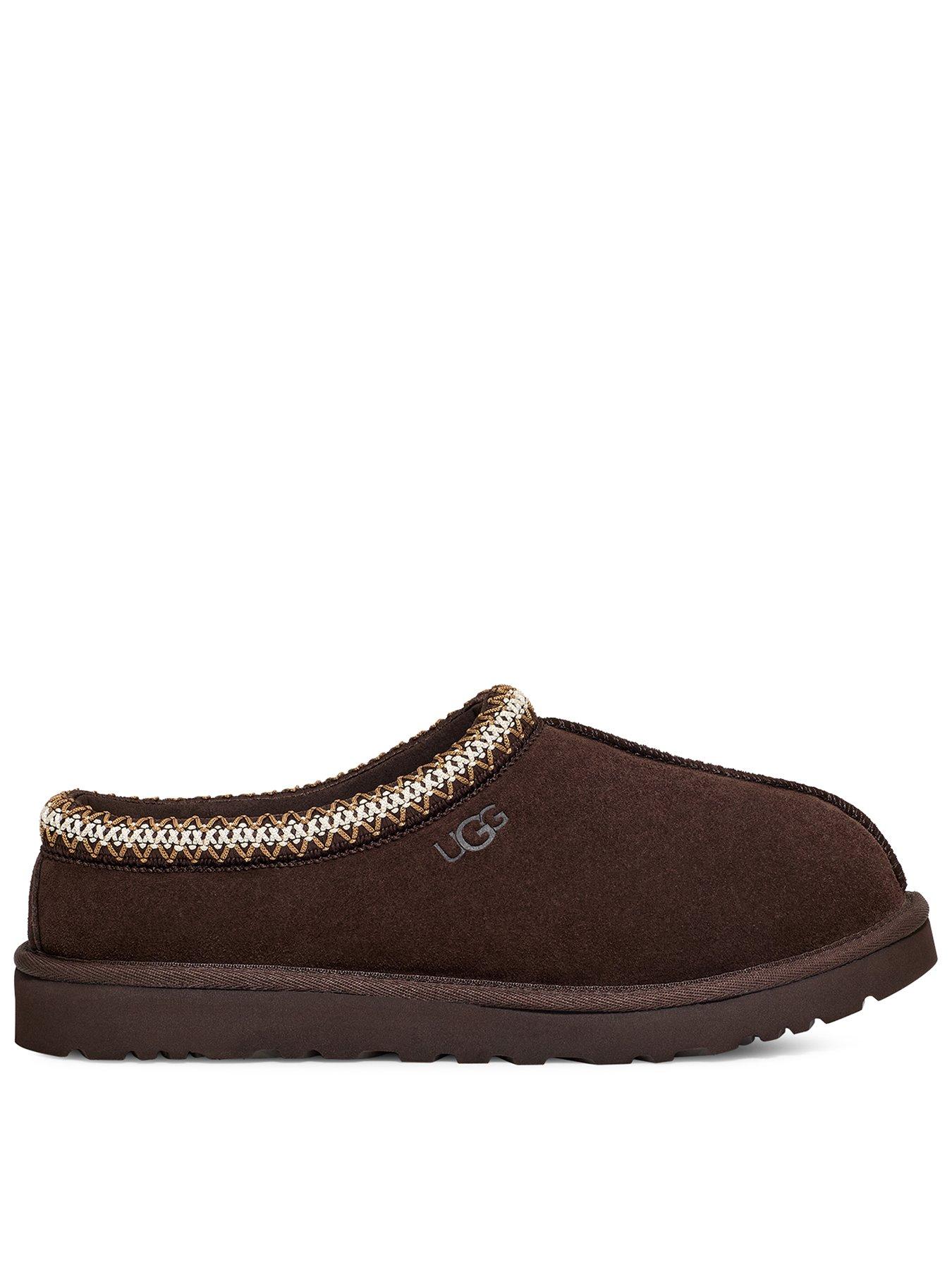 ugg-tasman-slipper-dark-brown