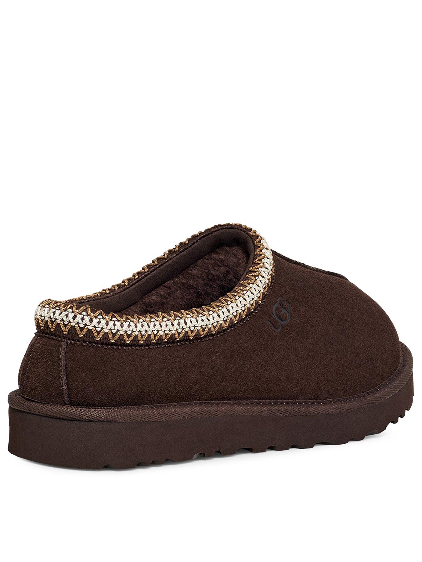 ugg-tasman-slipper-dark-brownback