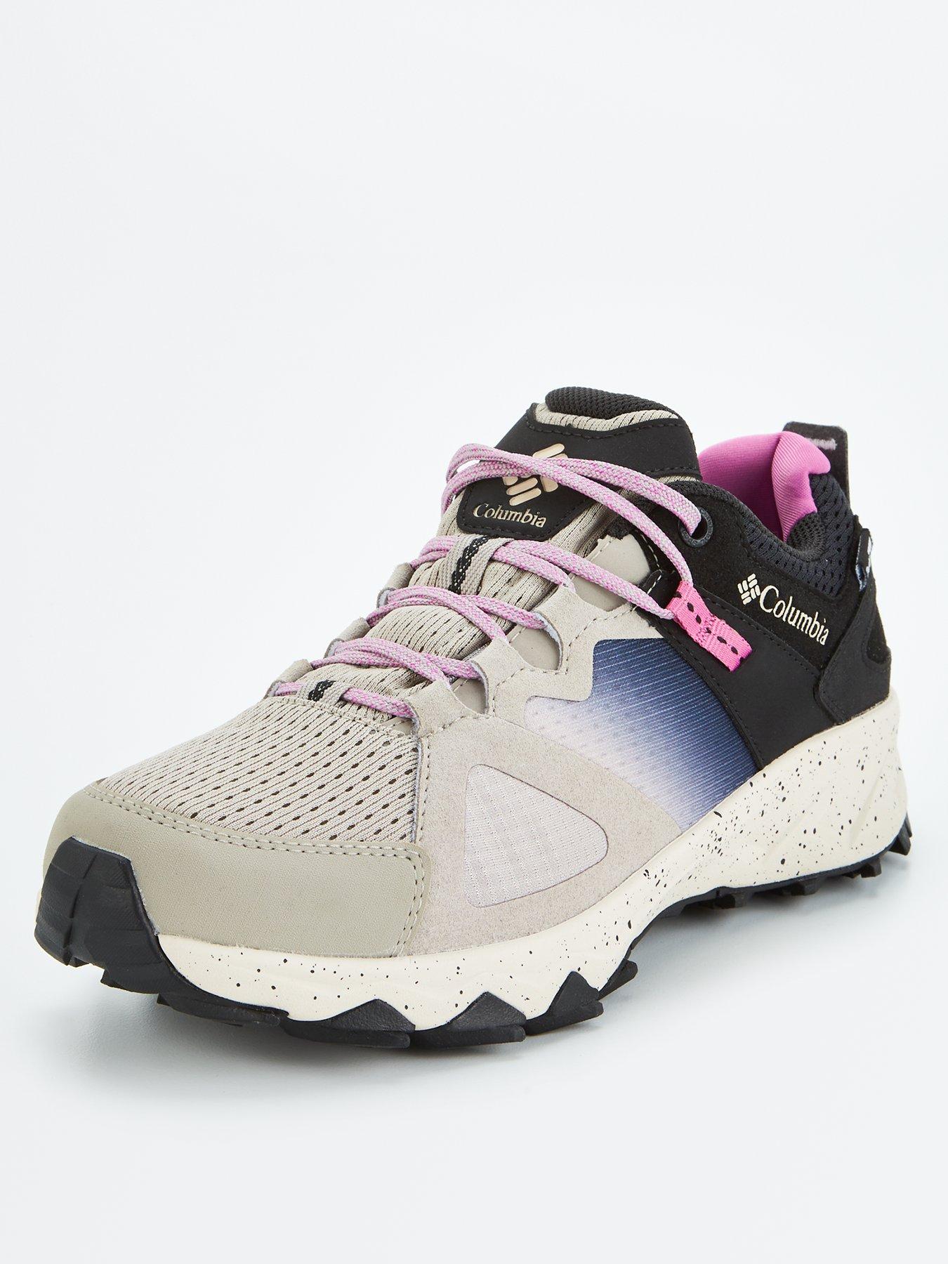 columbia-womens-peakfreak-hera-outdry-waterproof-hiking-shoes-greypinkstillFront