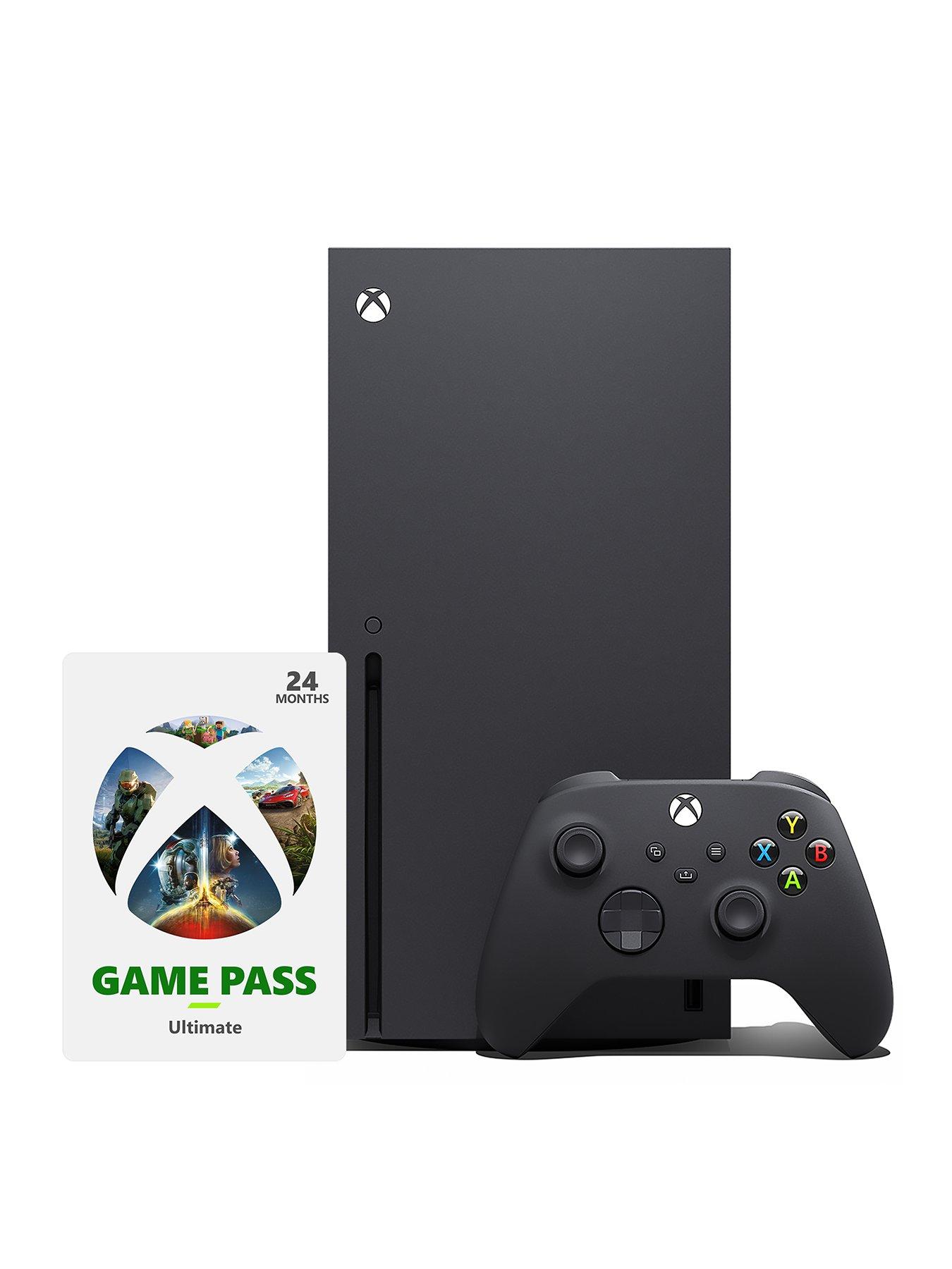 xbox-series-x-the-ultimate-gamer-bundle-1tb-console-carbon-black-24-month-ultimate-game-passstillFront