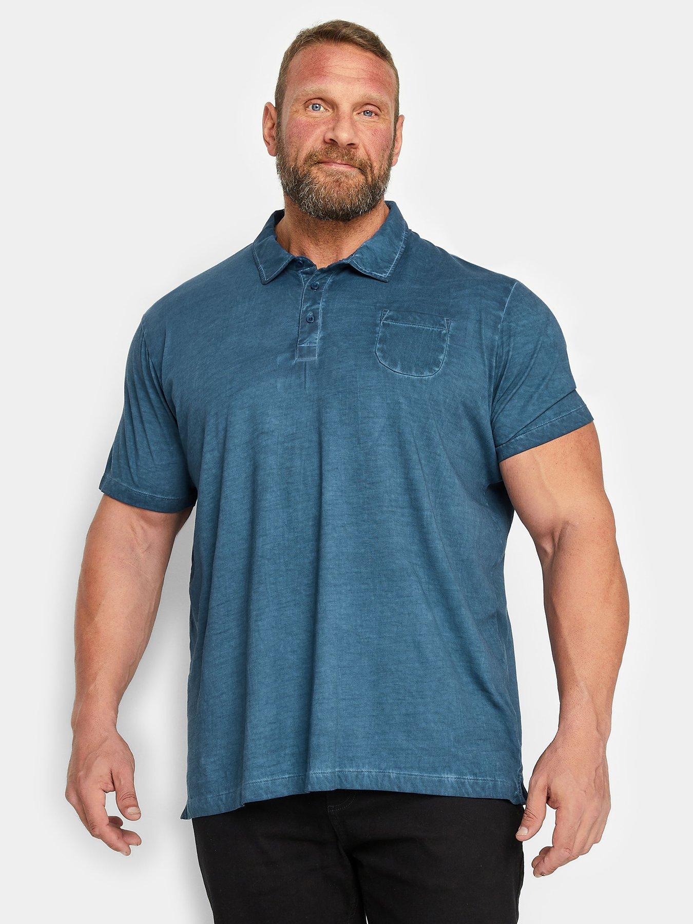 badrhino-washed-jersey-short-sleeve-polo-shirt-blue