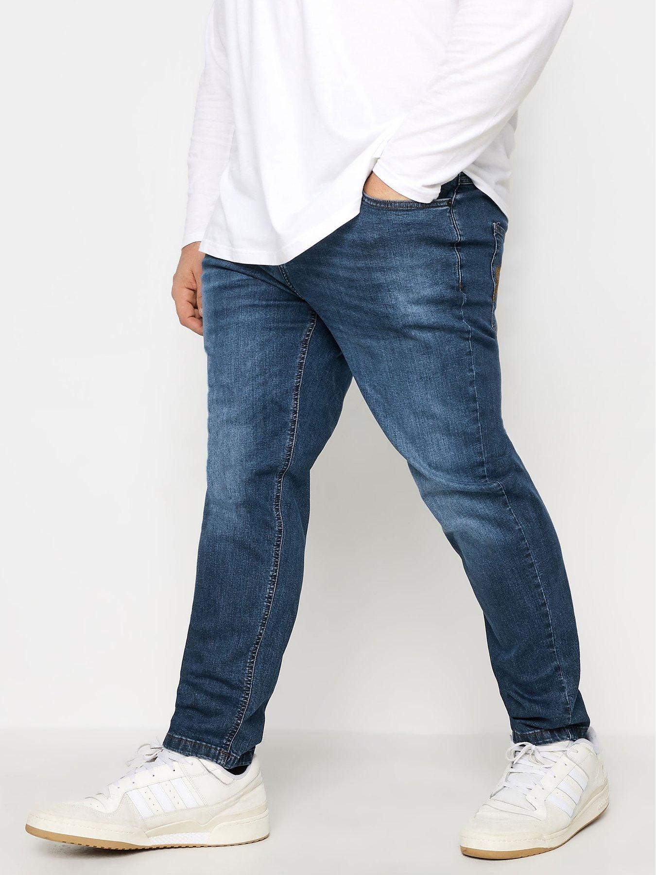 Everyday Straight Leg Jean With Stretch - Blue