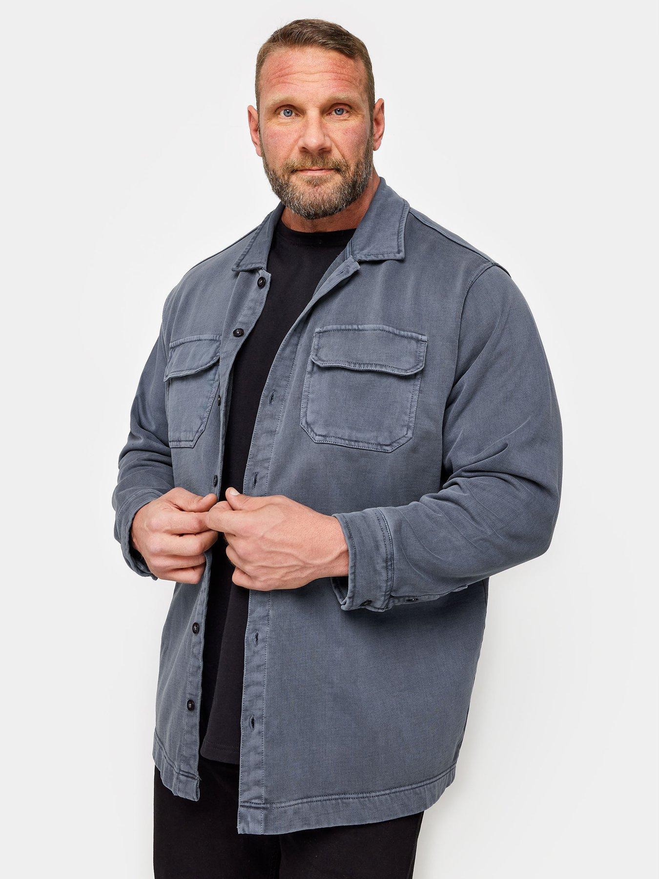 undefined Overshirt Over Dyed - Blue