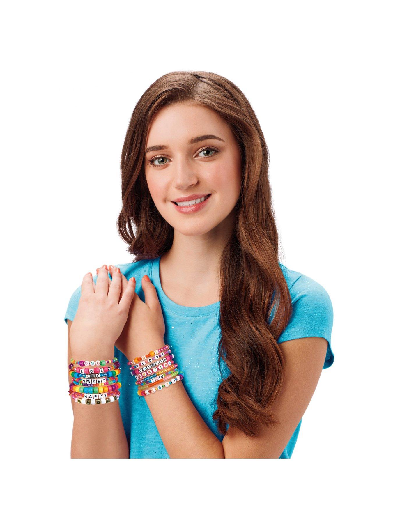 Image 5 of 7 of Shimmer & Sparkle ABC Fashion Bead Bracelets