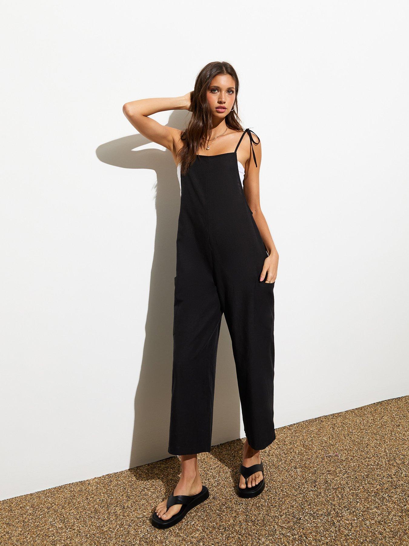 new-look-black-tie-strap-cropped-dungaree-jumpsuitback