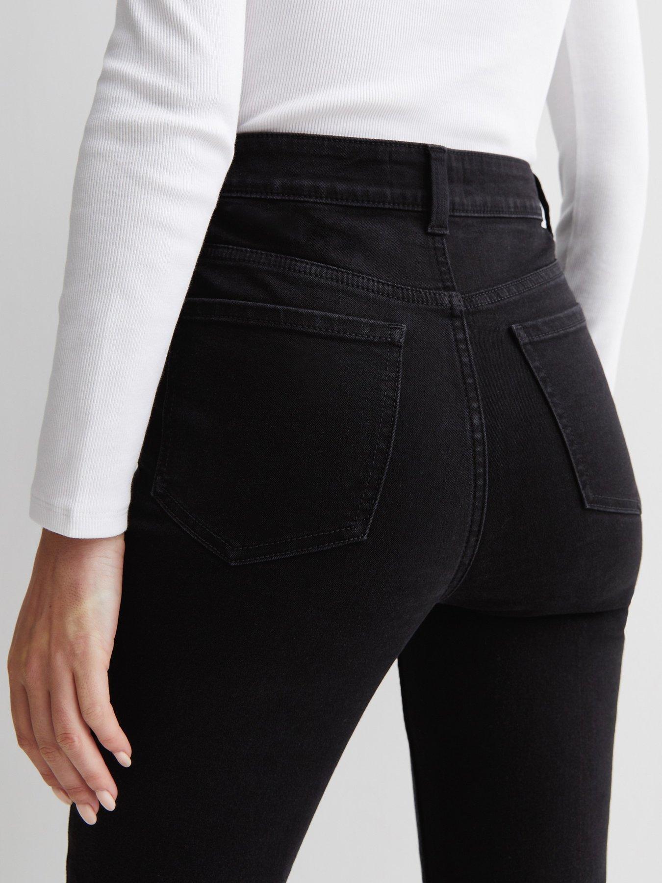 new-look-black-waist-enhance-quinn-bootcut-jeansdetail