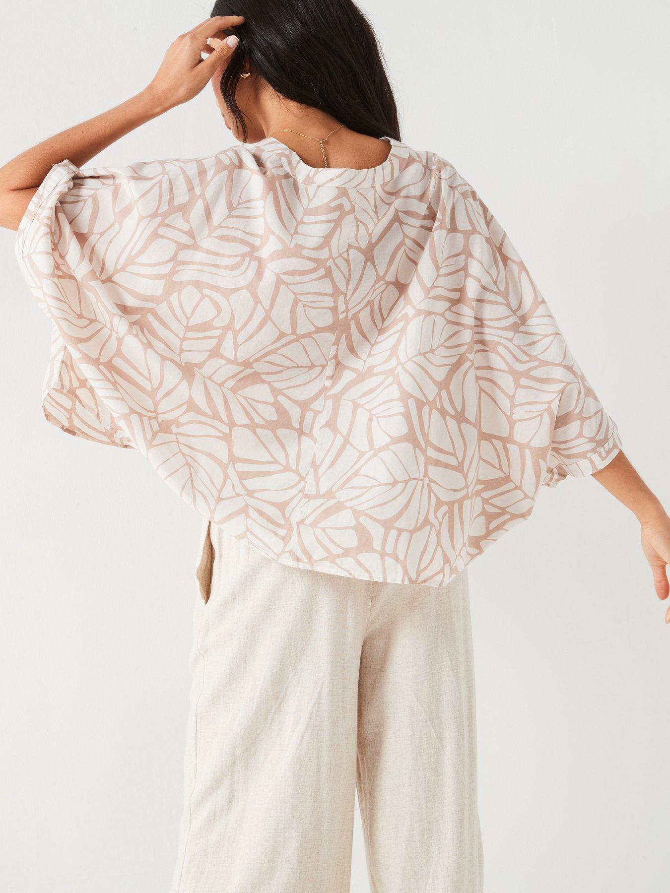 v-by-very-cotton-batwing-shirt-beigeoutfit