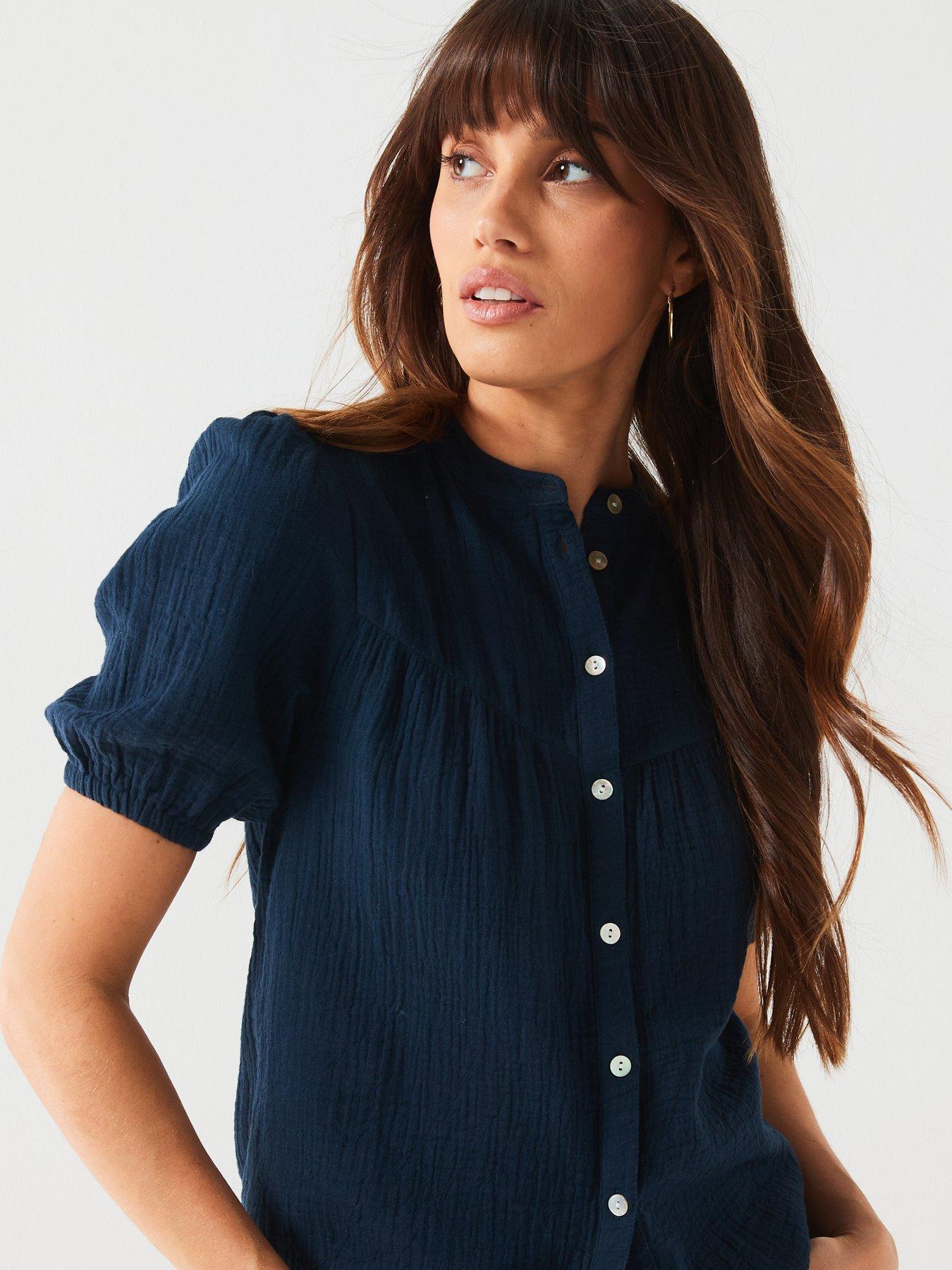 v-by-very-crinkle-button-thru-blouse-blueoutfit