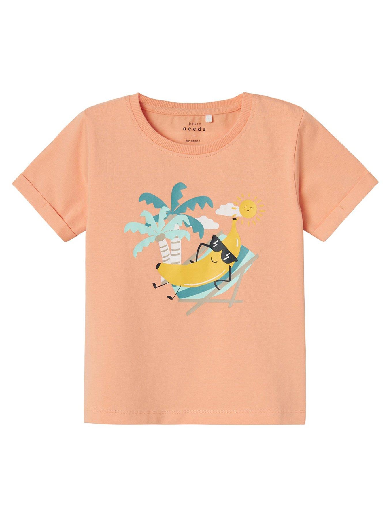 name-it-mini-boys-banana-short-sleeve-tshirt-papaya-punch