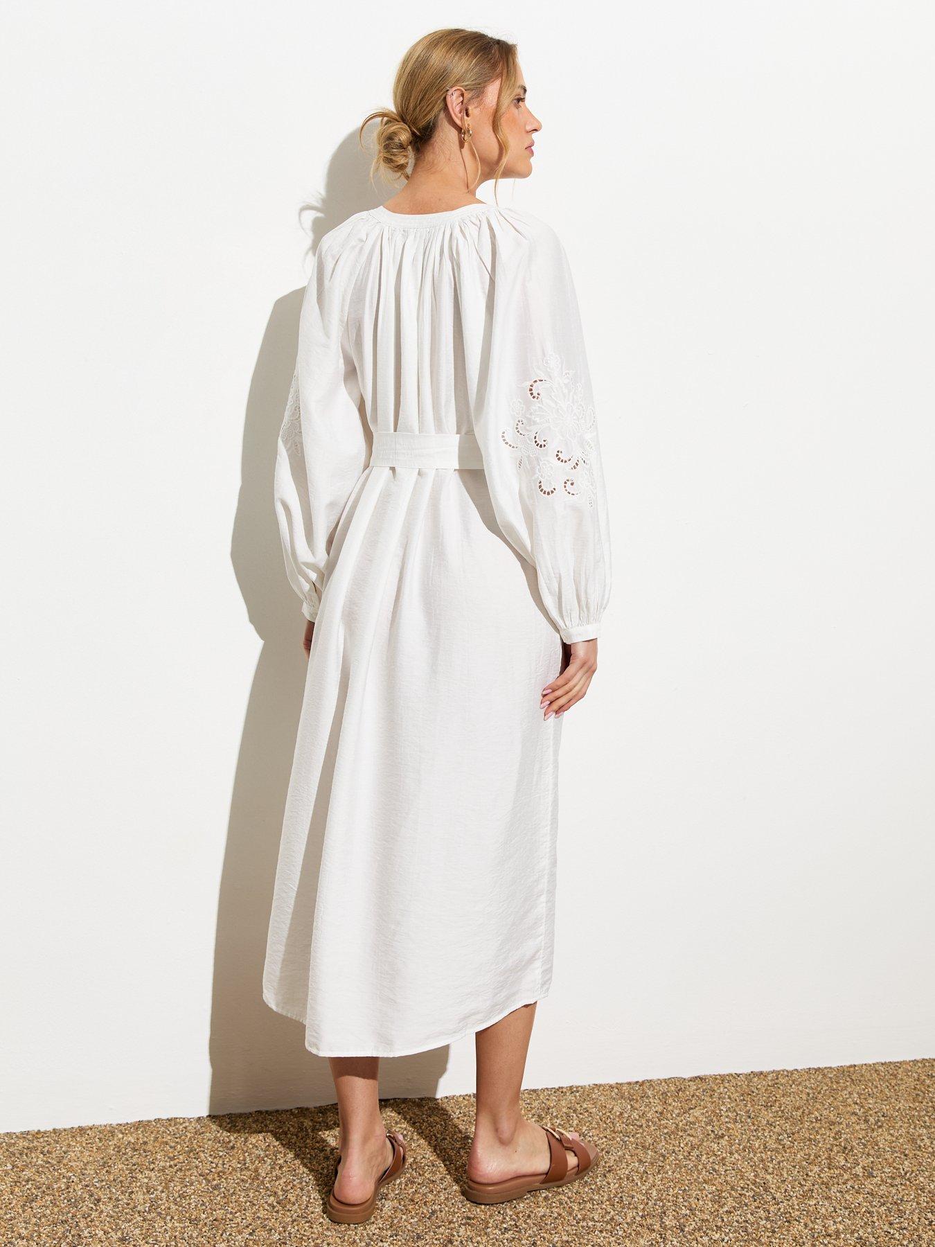 new-look-off-white-embroidered-sleeve-midi-dressstillFront