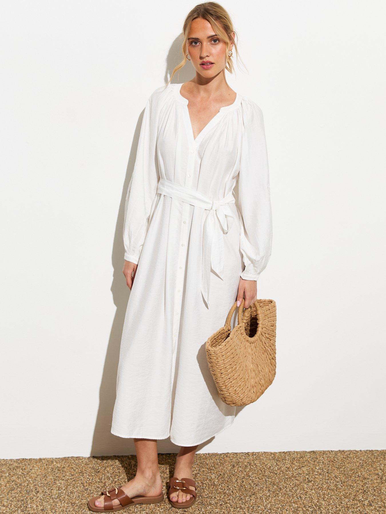 new-look-off-white-embroidered-sleeve-midi-dressback