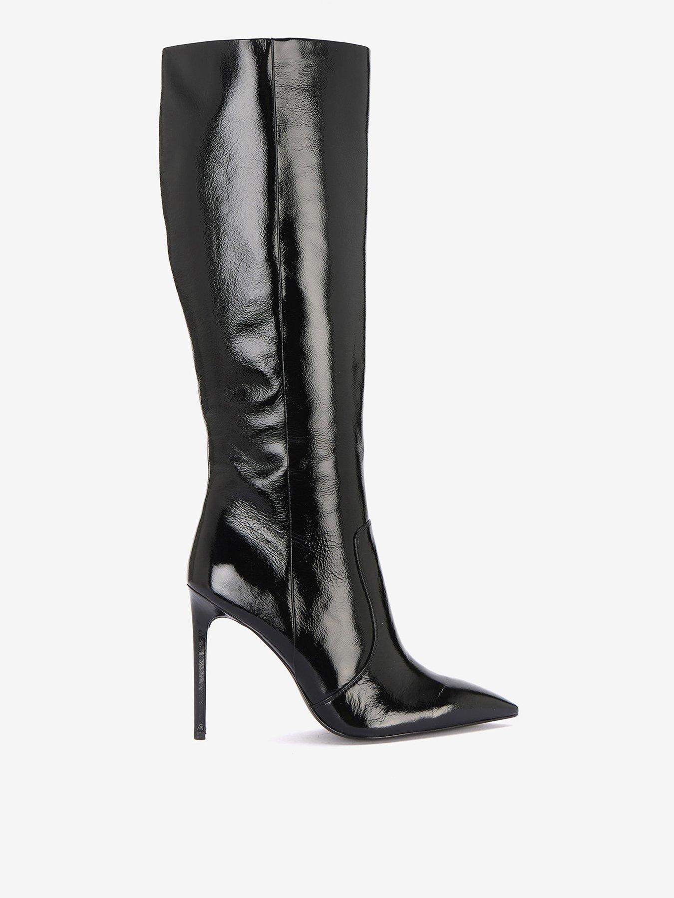 Long shop velvet boots