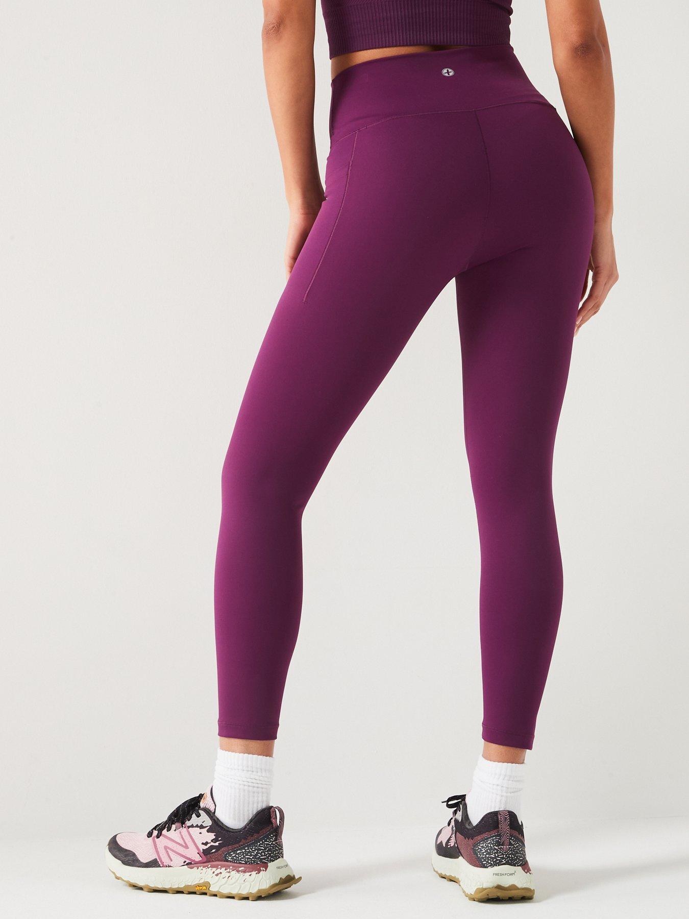 gym-coffee-womens-training-aurora-pocket-leggings-burgundystillFront