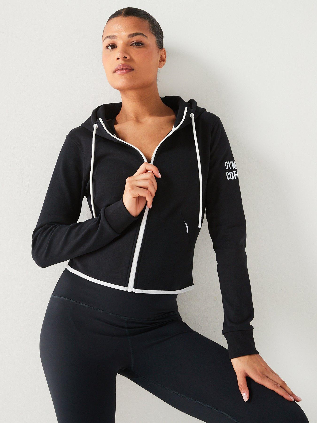 gym-coffee-womens-training-chill-crop-hoodie-blackfront