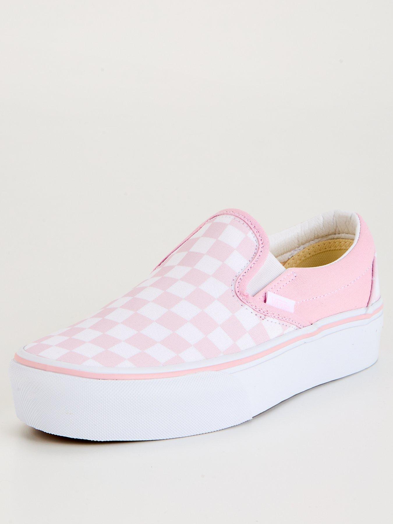 vans-womens-classic-slip-on-platform-trainers-pinkstillFront