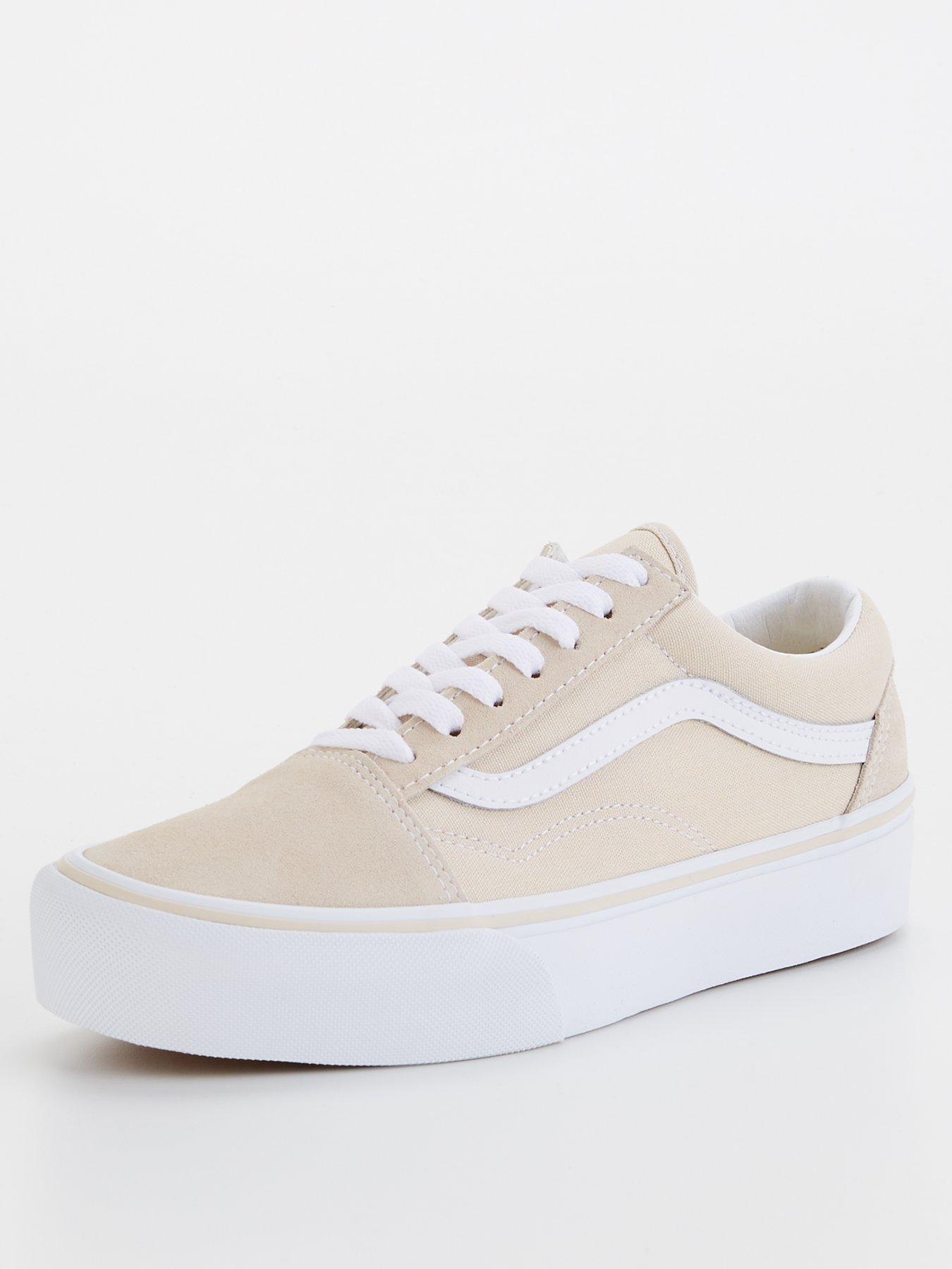 vans-womens-old-skool-platform-trainers-bluestillFront