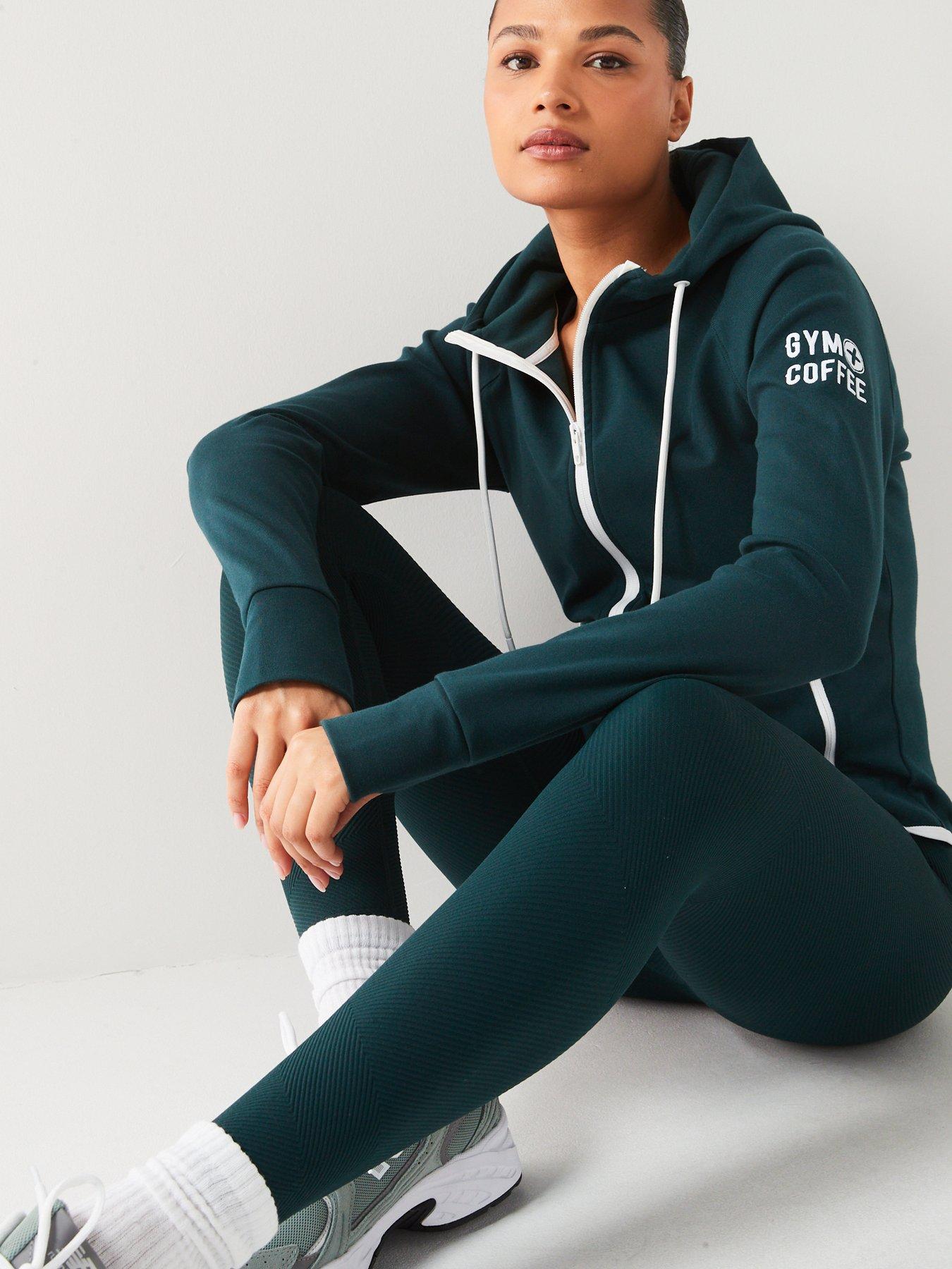 gym-coffee-womens-training-chill-zip-hoodie-greenoutfit