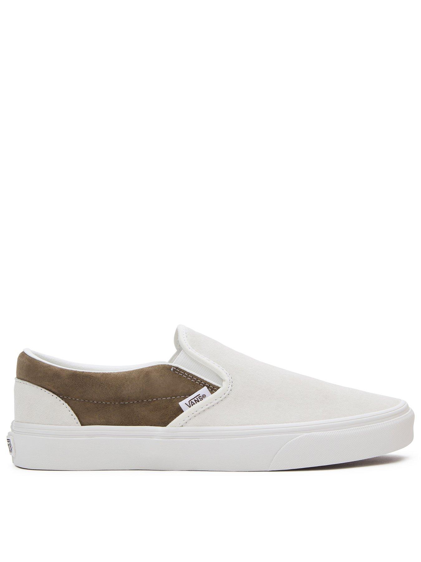 vans-mens-classic-slip-on-trainers-brownfront